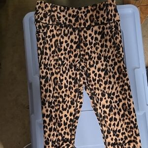 Victoria's Secret Leopard Leggings